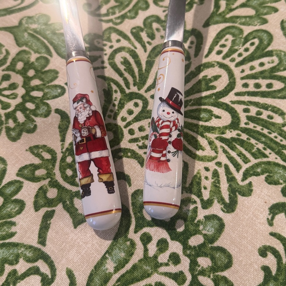 William Sonoma Twas the Night before Christmas Serving Utensils